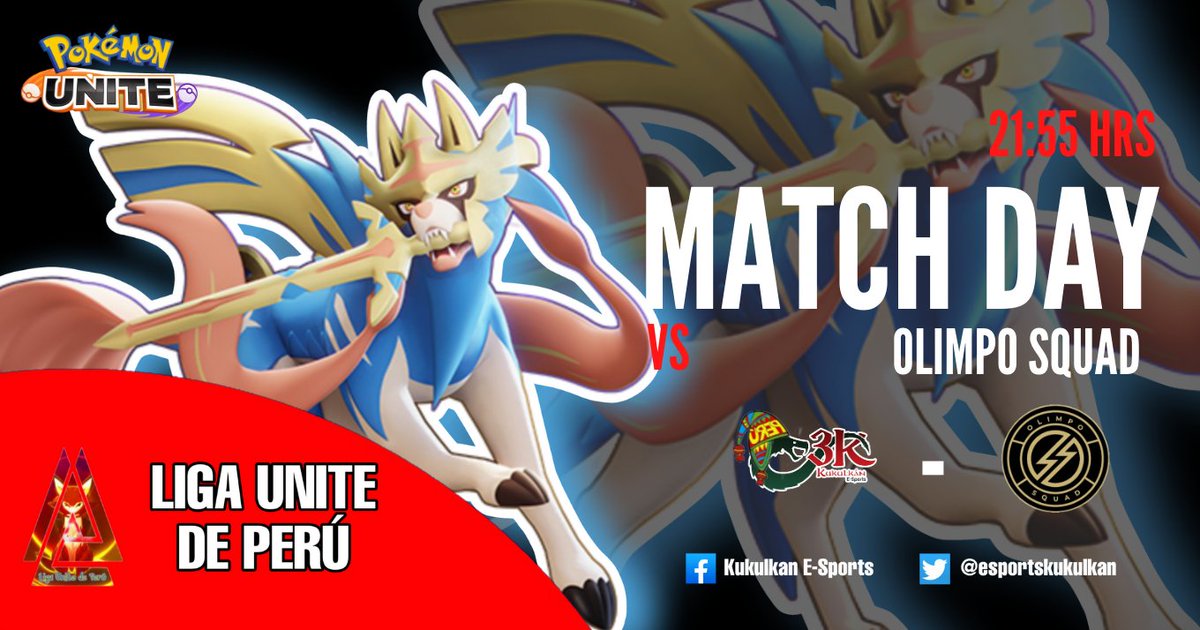 esportskukulkan's tweet photo. J3 liga unite de Perú donde nuestra escuadra kukulkan E-Sports peru lograra salir con la victoria está noche
10:30 PM (hr peru)
#PokemonUnite #eSports #UNITEesports #GoKukulkan
@Enrique_MT116
@Alejand20174308
@mecha_ramone
@franquee94
@auner_98 https://t.co/jCGX7PttHF