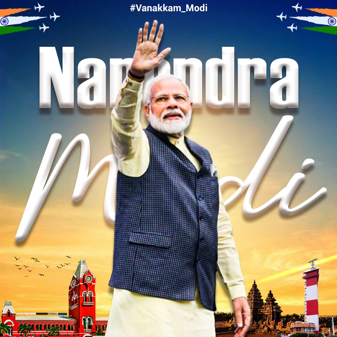 raviranju25's tweet image. #Vanakkam_Modi 
#Welcome_Modi