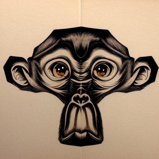 jimmygunawanapp's tweet photo. #stablediffusion #depthmap #drawthingsAI Infinite Suzanne monkey head texture generator on iPhone. https://t.co/PDWXot9Ozb