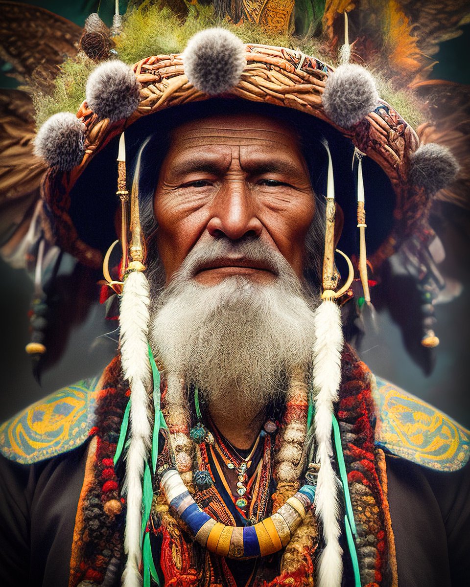 HDRhunter_AI's tweet photo. 🔮✨Unveiling the mystical 1/1 #NFT: Old Shaman - Spirits 03🌀 from the enchanting ShamanicRealms collection on @KnowOrigin! Embrace the ancient wisdom &amp; summon powerful energies🪄 Limited to just ONE, will you be the chosen one?🌌👁️ #KnowOrigin #AI2NFT #AIart  
LINK in thread ⬇️ https://t.co/polbYmmSo9