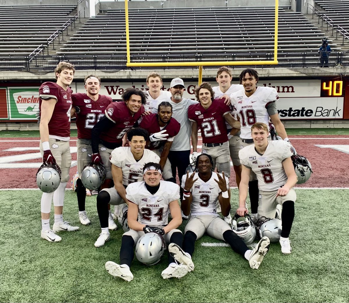These dudes right here…🔥🔥🔥So proud of the improvement made this spring! #GoGriz #GrizWaffleHouse 24/7!