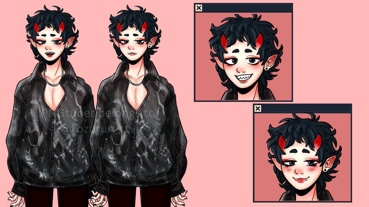 mushibo_'s tweet photo. PNGTUBER COMMISSIONS OPEN ☆   
base model + 2/4 extra expressions! 
all with speech alts and optional blinking
— 3-Pack | $100
— 5-Pack | $150 
#pngtuber #VtuberUprsing #VTuberEN #Vtubers #commission https://t.co/QaDAARoYoE
