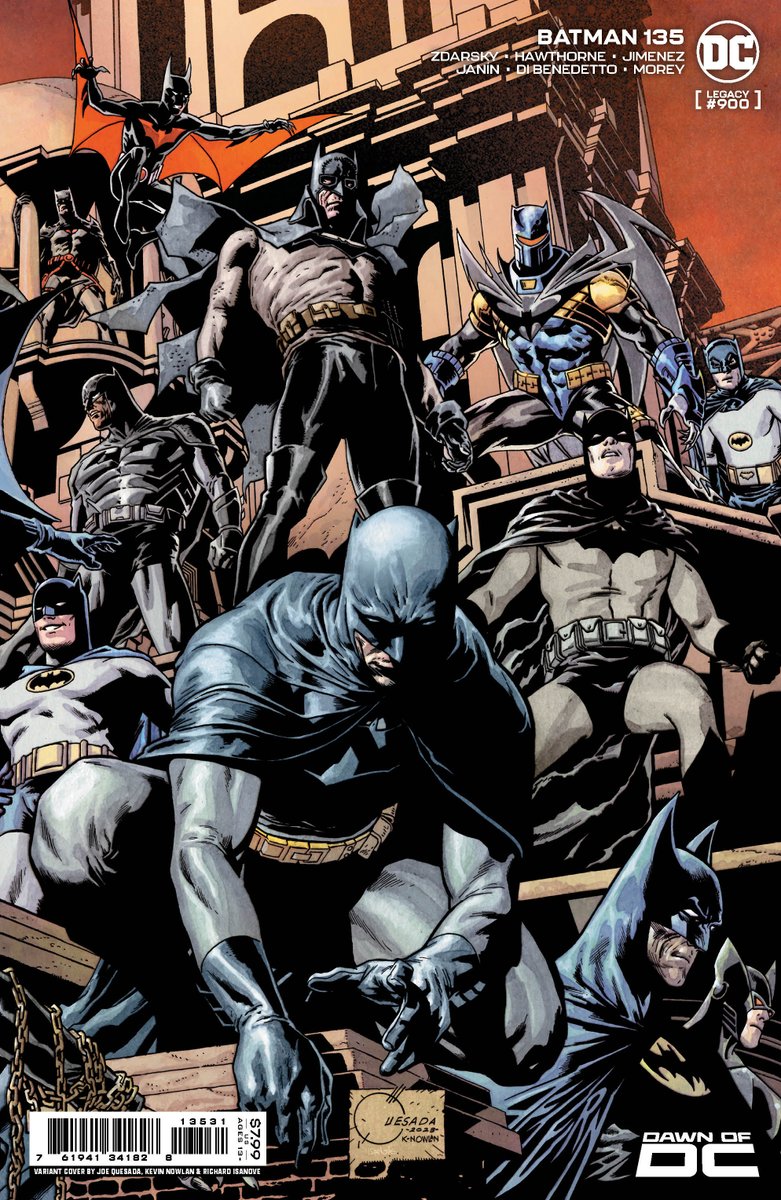 DC Nation (@thedcnation) on Twitter photo BATMAN #135โlegacy #900!โfrom <a href="/zdarsky/">Chip Zdarsky</a>, <a href="/MikeHawthorne/">Mike Hawthorne</a>, <a href="/mikeljanin/">Mikel Janรญn</a>, and the returning <a href="/JorgeJimenezArt/">Jorge Jimรฉnez</a> is on sale May 2! It's the unbelievable conclusion of "The Bat-Man of Gotham" and arrives with these truly astounding connecting variant covers by <a href="/JoeQuesada/">Joe Quesada</a>. BATMAN #135โlegacy #900!โfrom <a href="/zdarsky/">Chip Zdarsky</a>, <a href="/MikeHawthorne/">Mike Hawthorne</a>, <a href="/mikeljanin/">Mikel Janรญn</a>, and the returning <a href="/JorgeJimenezArt/">Jorge Jimรฉnez</a> is on sale May 2! It's the unbelievable conclusion of "The Bat-Man of Gotham" and arrives with these truly astounding connecting variant covers by <a href="/JoeQuesada/">Joe Quesada</a>.