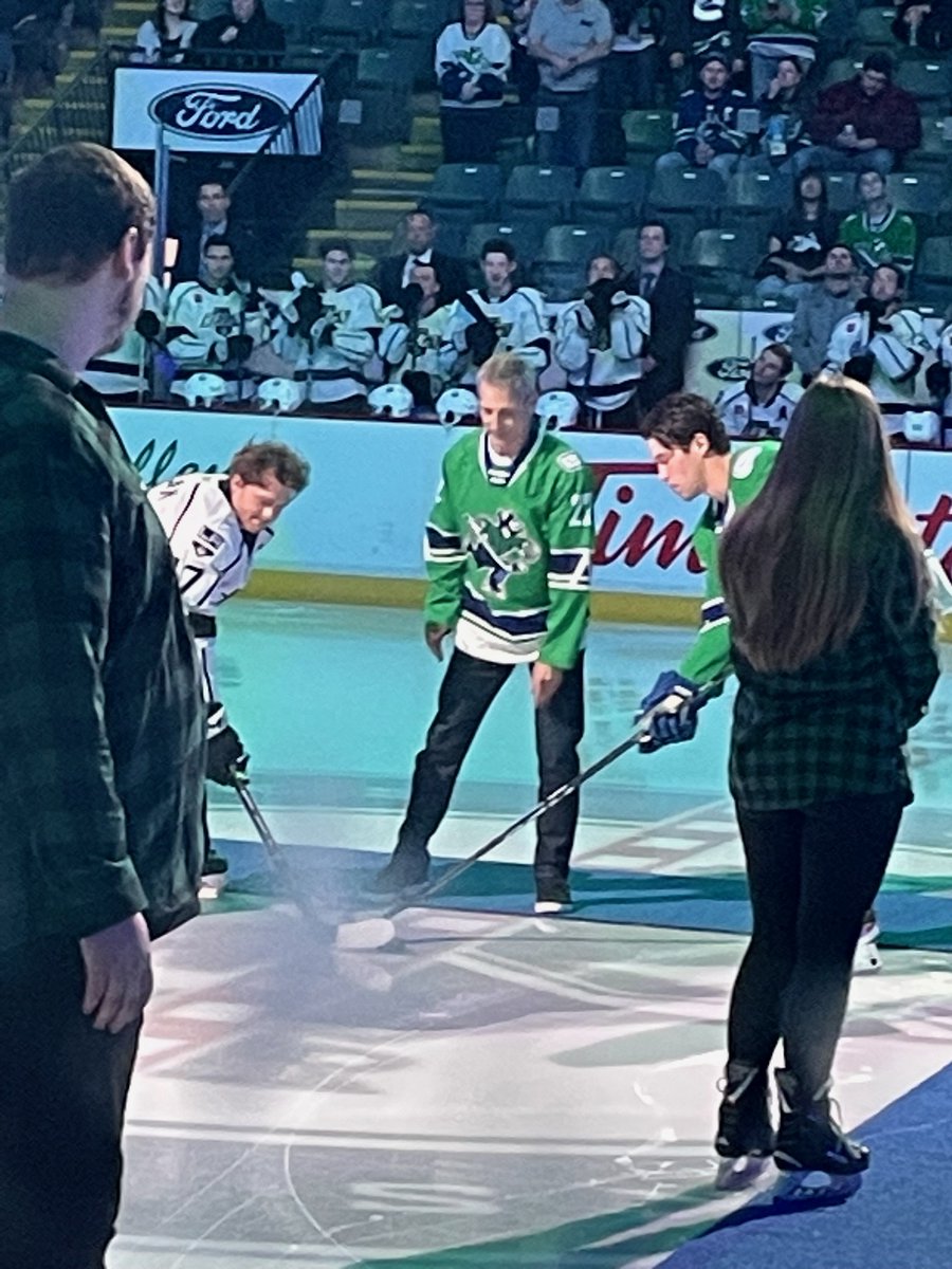 Thanks @abbycanucks forsupporting #GreenShirtDay & and Logan's legacy  #LoganBouletEffect to raise awareness for organ donation. It only takes minutes to register & you can give the gift of life. #HumboldtStrong