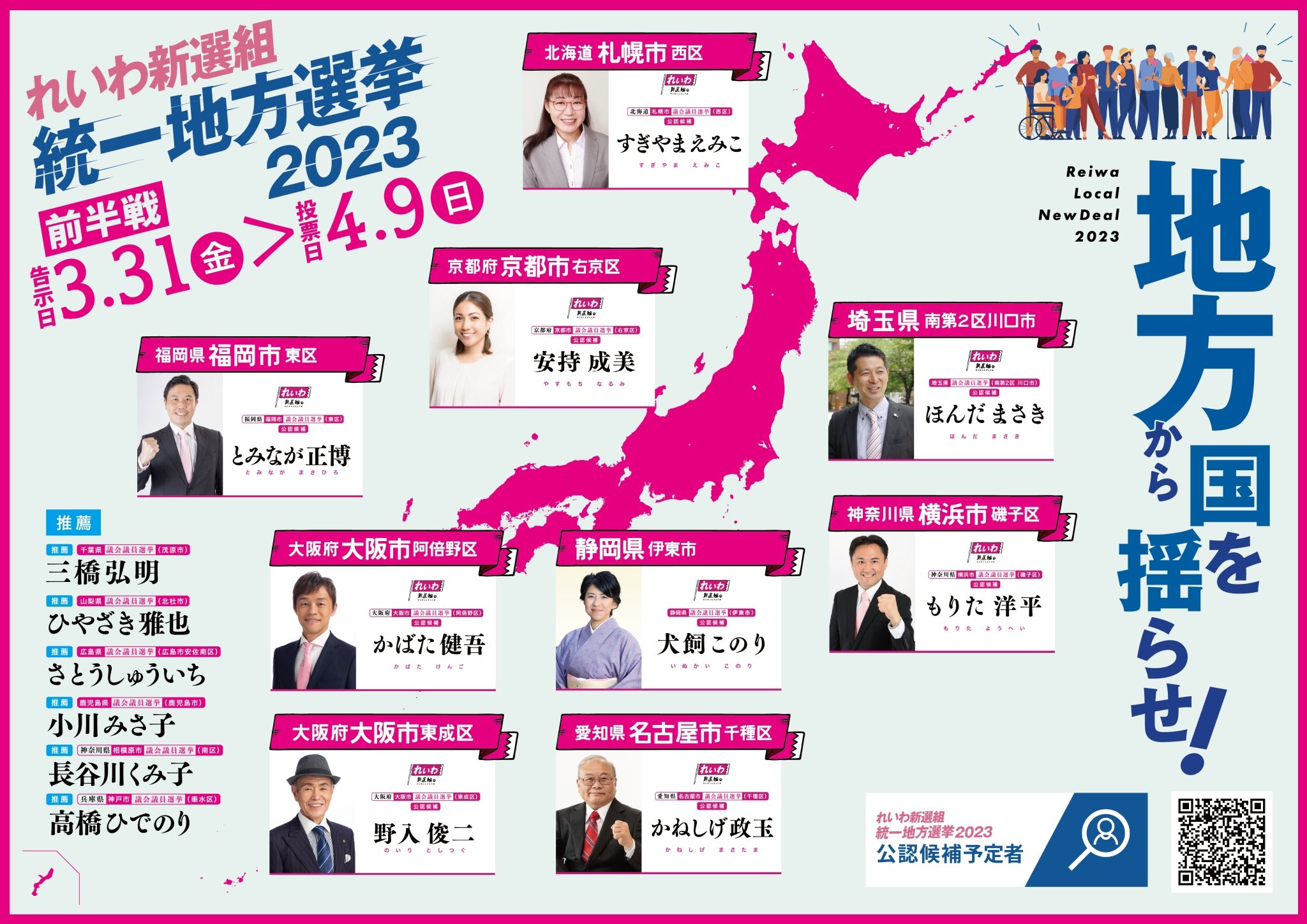 活動歴および当時の関連ビジュアル記録