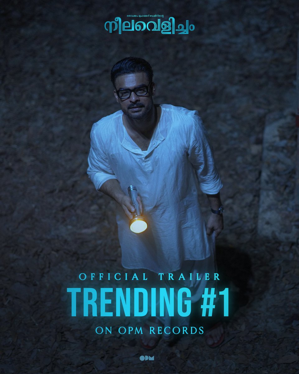 Trailer Crossed 3 Million views
and Trending #1 on YouTube! 💙
youtu.be/jOOO00WJRWw

#NeelavelichamMovie
#VaikomMuhammadBasheer #MSBaburaj #PBhaskaran #TovinoThomas #AashiqAbu #RimaKallingal #RoshanMathew #ShineTomChacko #GirishGangadharan #VSaajan #Bijibal #RexVijayan