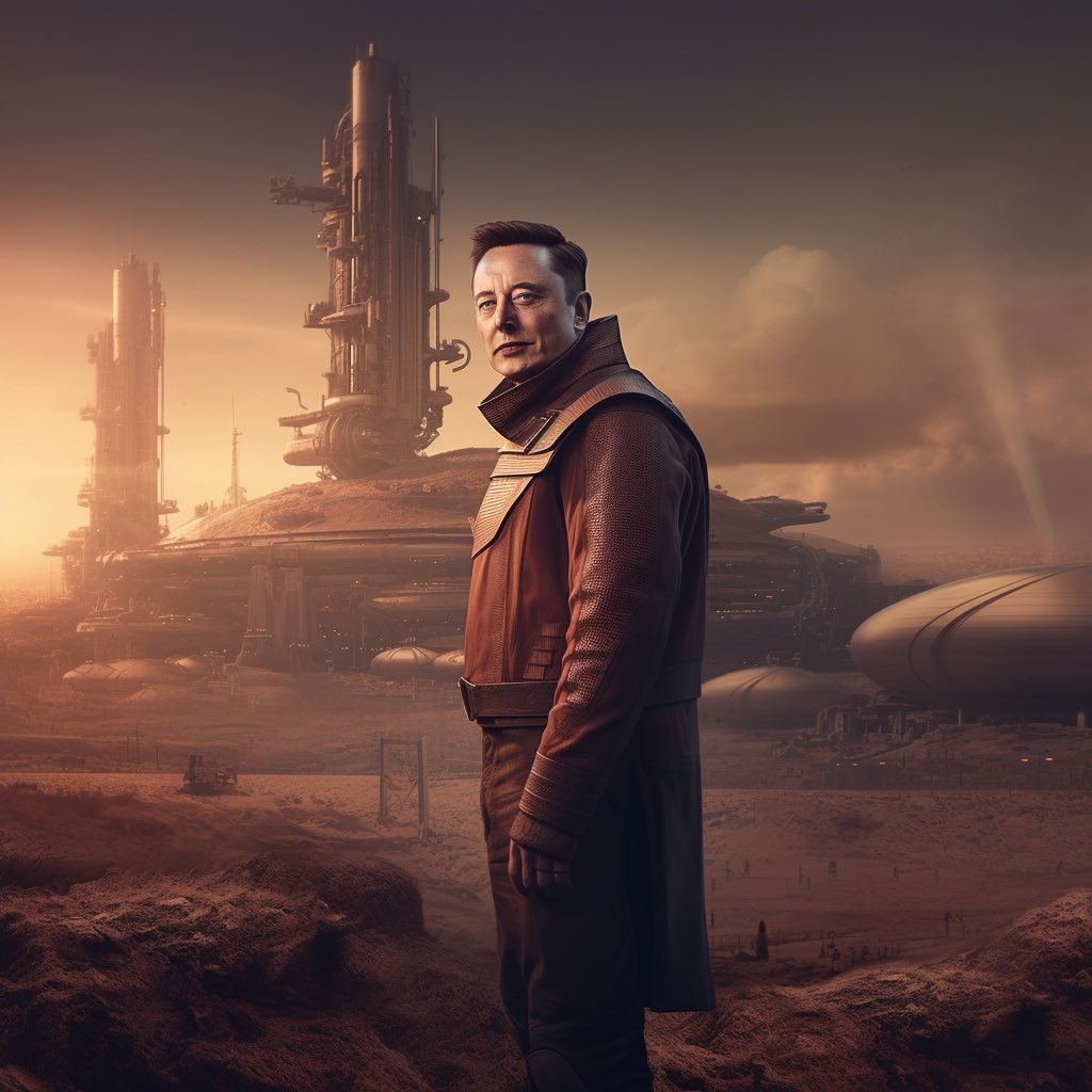 Elon Musk and his space station on Mars @elonmusk 

#ElonMusk #ElonMuskCeo #spacex #SpaceX #Mars #elonmuskonmars #CityOfDreams #Twitter #Tesla #amazingperson