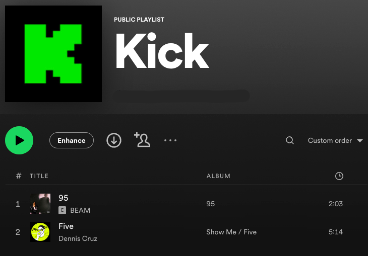 kick's tweet photo. Been listening to this lately https://t.co/UNTHLch9Rm