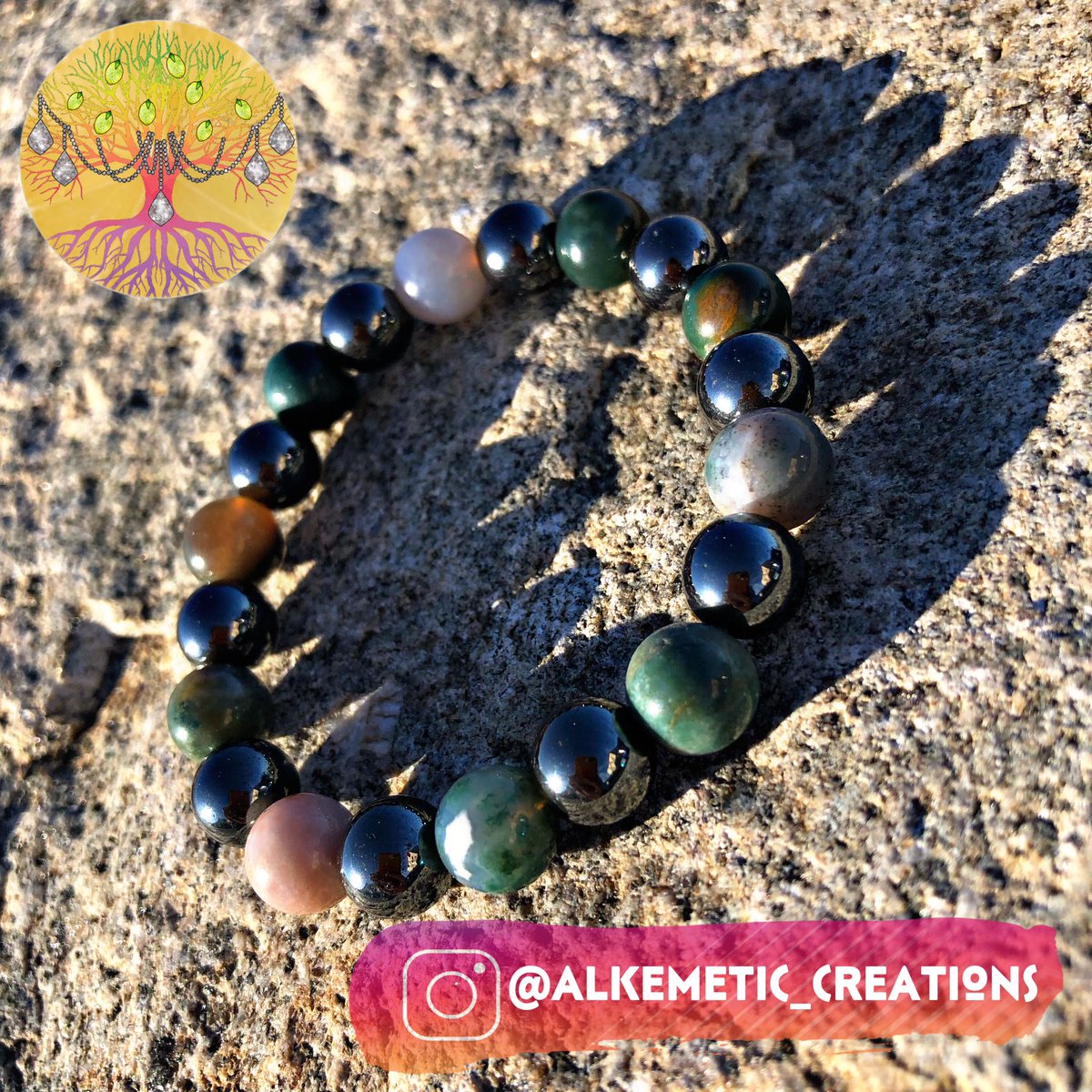 angie_chacha's tweet photo. Fancy Jasper & Hematite Healing Bracelet. Dm me to purchase.
#hematite #fancyjasper #crystalzodiac #healingbracelet #etsy #crystalhealingjewelry #healingjewelry #crystals #smallbusinessowners #shopblackowned #indigenousownedbusiness #alkemeticcreations https://t.co/VNejtBGu4C