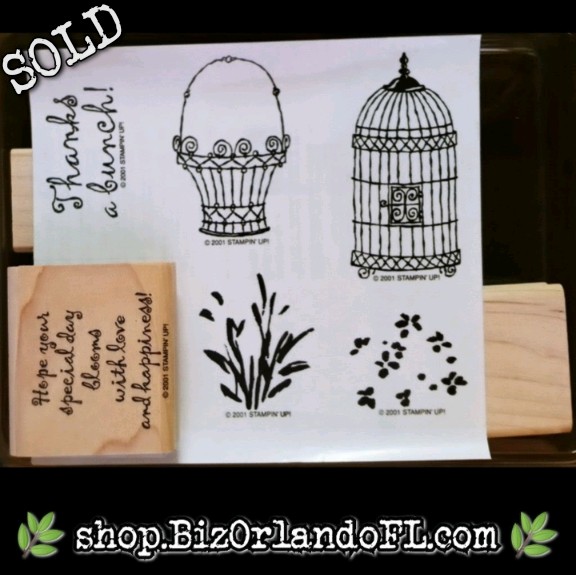 ✨ STAMPS: #Love #Blooms #Wooden #StampSet (Stampin' Up!) ✨ Sold at #Poshmark | #BizOrlandoFL #ShopLocalOnYourSchedule 🌿 See what's in store at BizOrlandoFL.com 🛍️ #Crafting #Stamping #PoshmarkSeller #OrlandoGiftShop #Stamp #Stamps #PoshmarkSale #RubberStamps #StampinUp