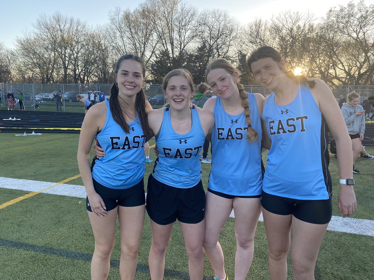 Thrower Relays Having Fun! Girls place 2nd!