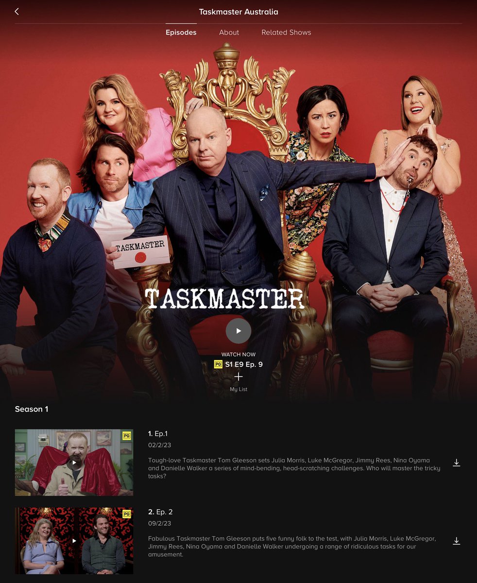 Taskmaster Australia Page 5 Ten Network Media Spy