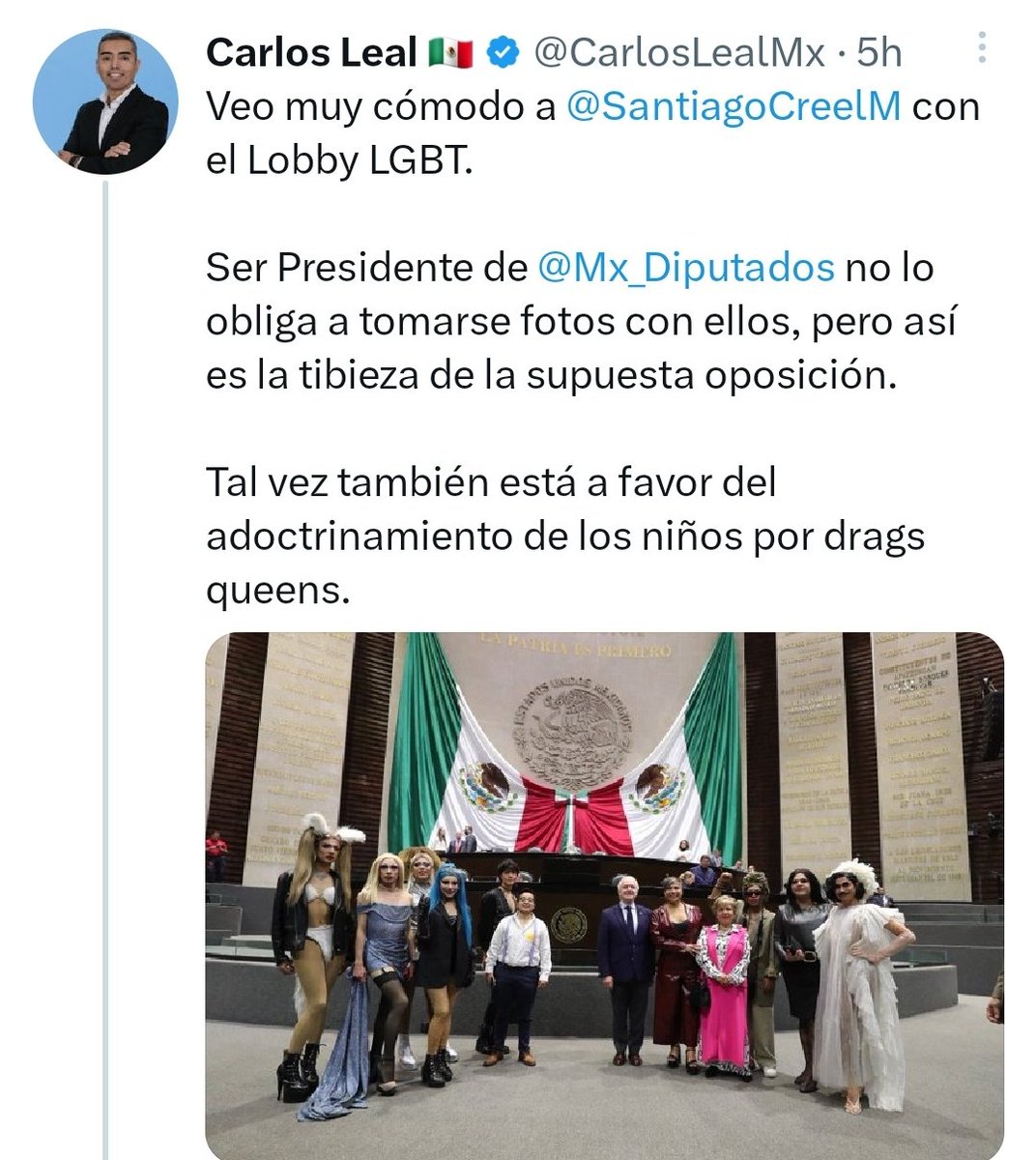 Este personaje está implementando discursos de odio en contra la comunidad #LGBTIQ para ser relevante en redes, sigue la misma estrategia que otros utilizan para ganar seguidores..

No le comenten, no le den lo que quiere, expongan con SS sus tarugadas pero no le den interacción