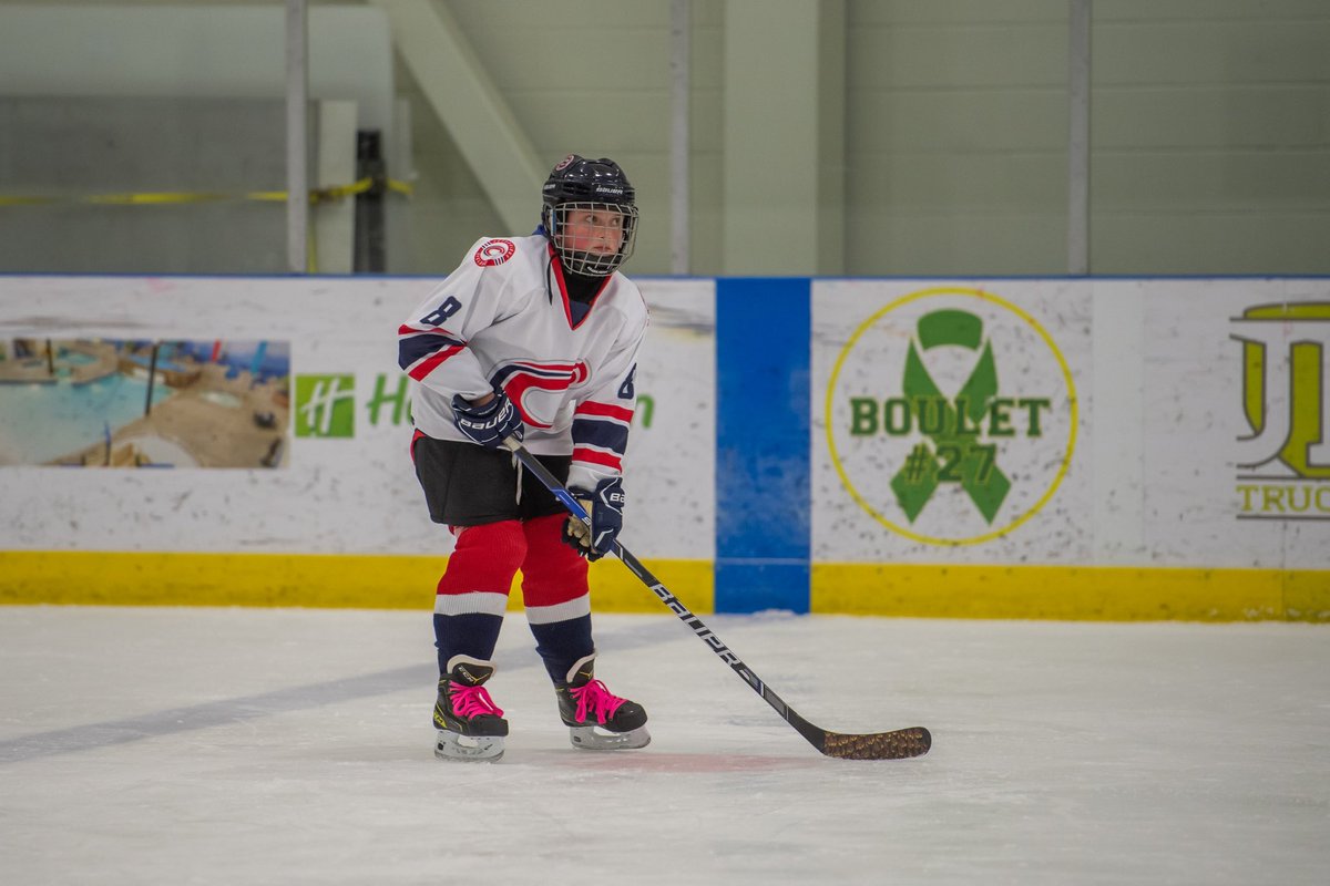 My favourite picture of my daughter playing hockey. One of the reasons it’s my fav is the Logan Boulet memorial sign on the boards. Logan’s impact is obviously felt across the world but especially here in his hometown. #GreenShirtDay #yql #Lethbridge