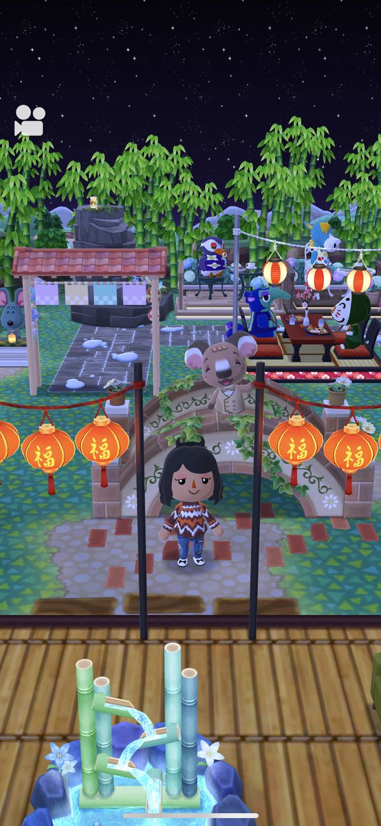 ghostiebec's tweet photo. my mom fr making a ghibli movie on her animal crossing camp, it’s so cute 🤩✨ https://t.co/oBeuxNNhMW