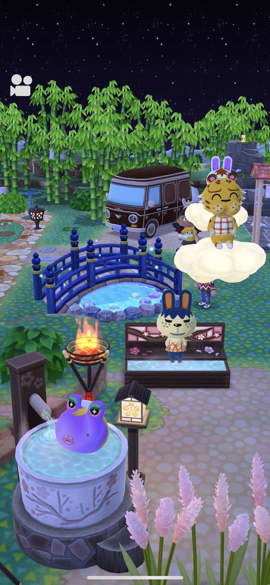 ghostiebec's tweet photo. my mom fr making a ghibli movie on her animal crossing camp, it’s so cute 🤩✨ https://t.co/oBeuxNNhMW