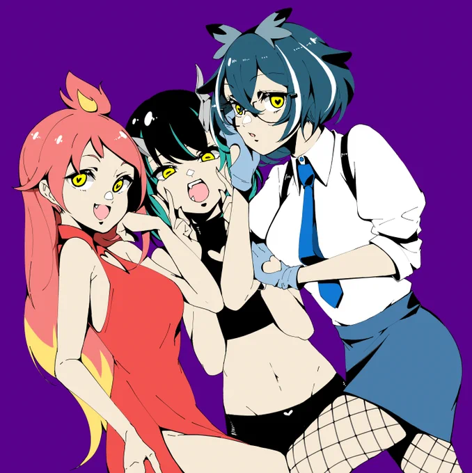 蝕め!性癖!#絵ーじぇんと #くりすちゃんArt #トモシ画 