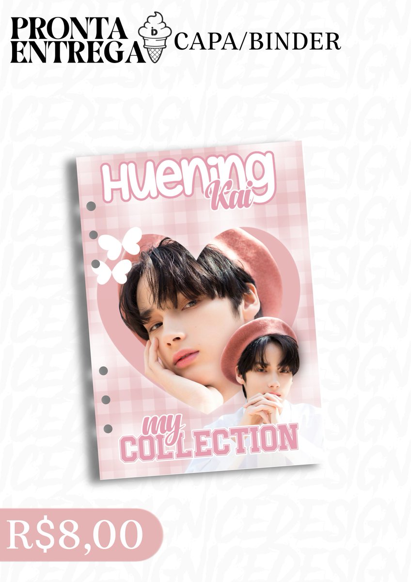 ❥ PRONTA ENTREGA | #HUENINGKAI

🌻| CAPA/BINDER R$8,00 💵 

💳 Pagamento vía PIX ( vendo apenas o DESIGN ) Interessado chama na DM