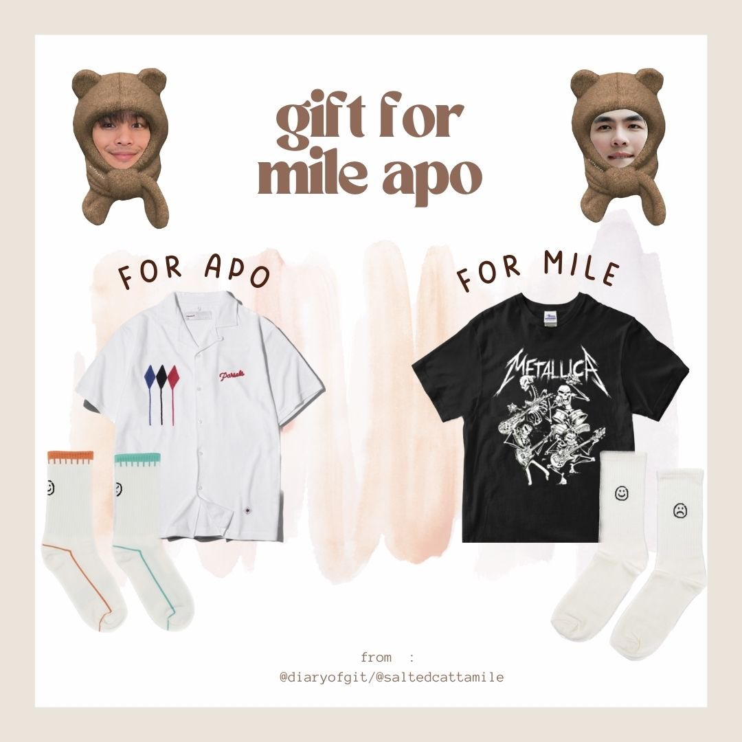 diaryofgitt's tweet photo. 𝑮𝑰𝑭𝑻 𝑭𝑶𝑹 𝑴𝑰𝑳𝑬 𝑨𝑷𝑶

this is my first gift for @milephakphum and @Nnattawin1 this gift may not be expensive, but these remind me of both of you,hope you like it!♡^^

thankyou for become a sunshine in my life🌞
#MilePhakphum #Nnattawin #GreenyRose #apocolleagues https://t.co/35I2hdOQS7