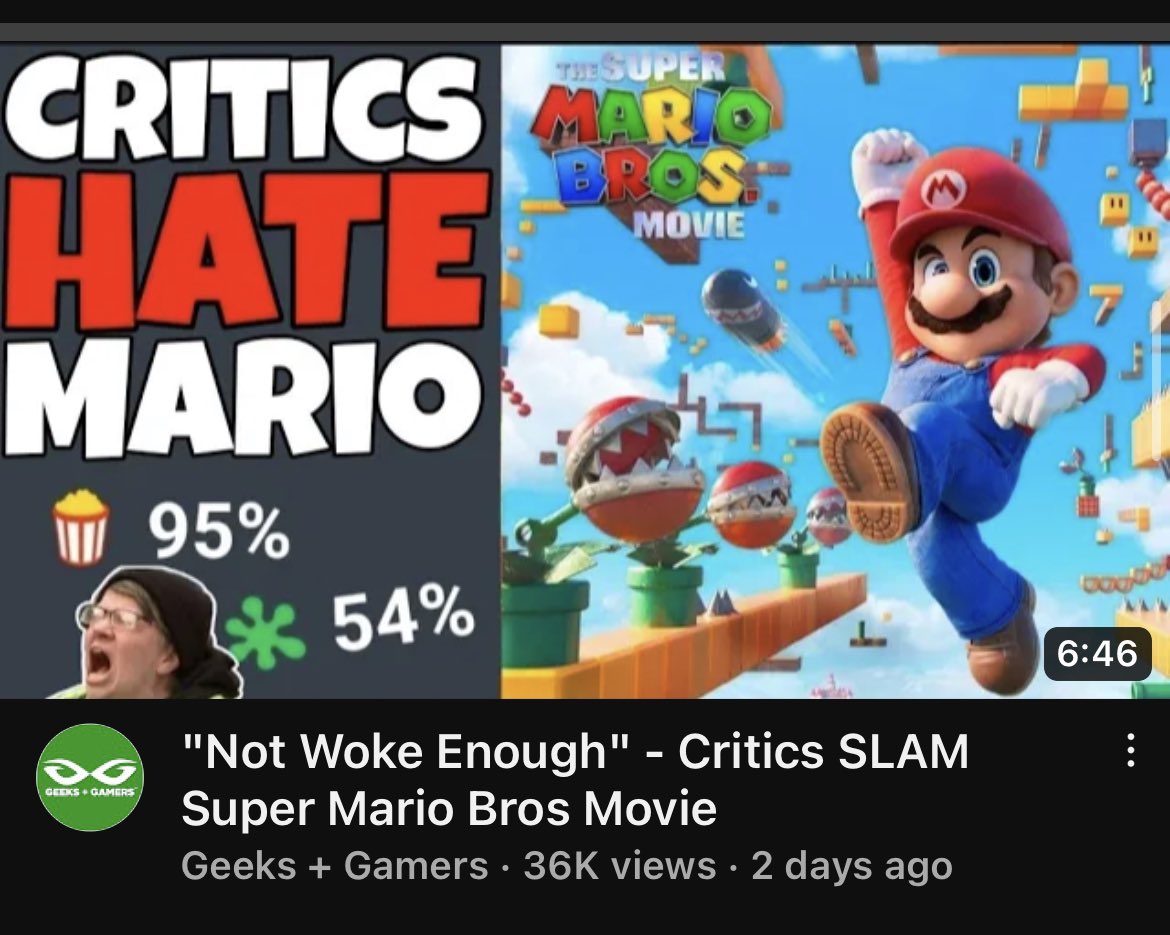 Super Mario Bros creator MOCKS woke Hollywood critics! Says they