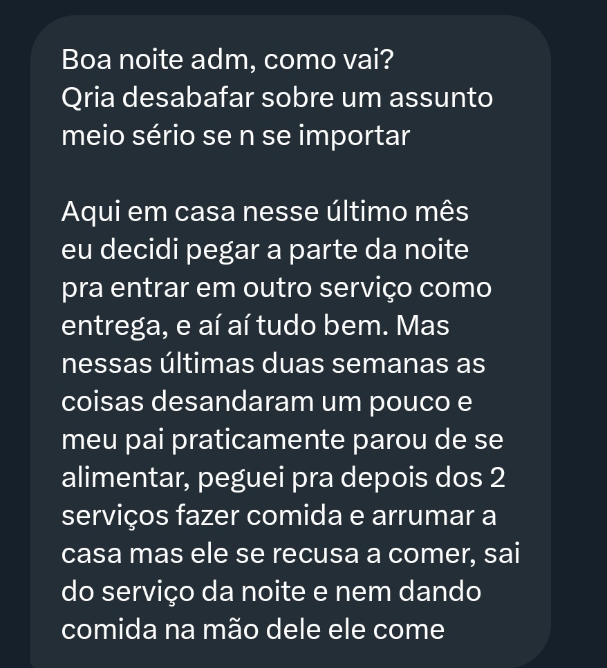 Relatos De Arrependimentos/desabafos tweet media