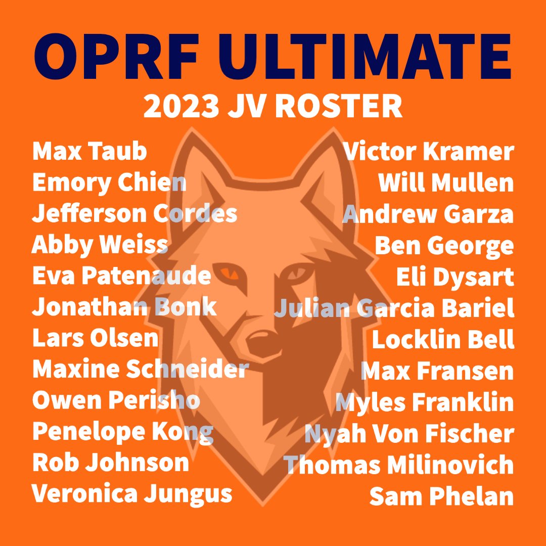 OPRF Ultimate Frisbee tweet media