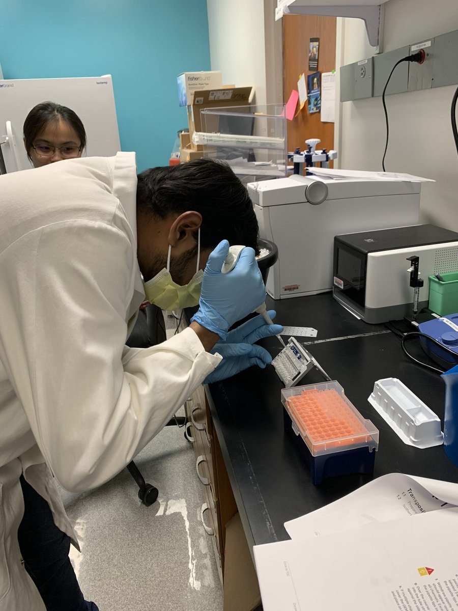 Grateful to a group of highly dedicated scientists in the lab. Something new and important will come out from today’s hard work.