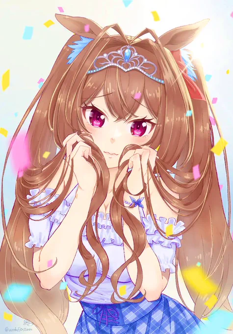 再掲載#ウマ娘 #ダイワスカーレット 