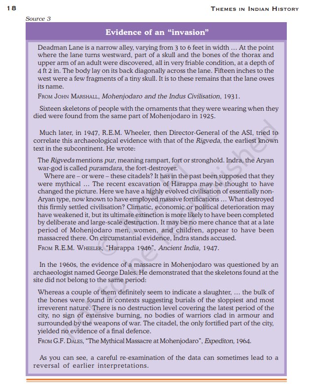 Aryan Invasion in #NewEducationPolicy 

When you (@ncert) have Nirakshar (Neeladri) Bhattacharya as your chief advisor, History, you can only serve the same rotten meal (Aryan Invasion Theory) to the school children. I don’t know why do you need an advisor if you have to parrot