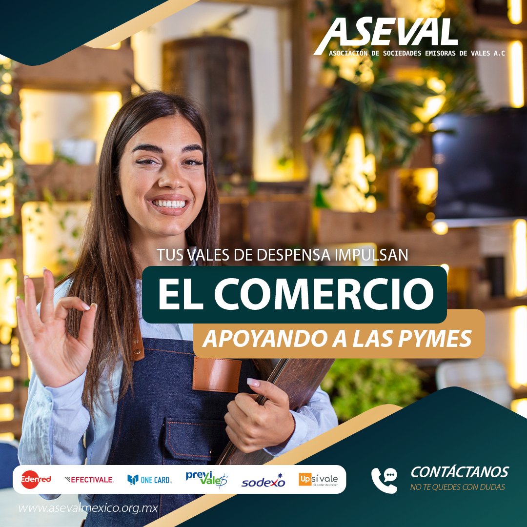 ASEVAL_Mexico's tweet image. El #MonederoElectrónico es la prestación que genera confianza entre los trabajadores 

#MonederoElectrónico #Despensa #TarjetaElectrónica #EdenredMexico #Efectivale #upsivale #onecardsi #SodexoMx #PreviVales