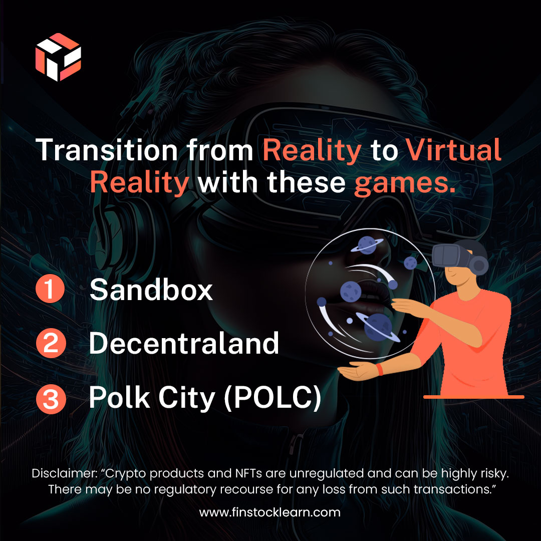 FinstockLearn's tweet photo. Say goodbye to old basic games!

Here are some games built on Metaverse which you can not miss.

To know more about such games, visit the blog on Finstock LEarn.
👇
https://t.co/LddWH9cra8

#finstocklearn #sandbox #decentralized #polkcity #cryptoart https://t.co/sfutAGgoMf