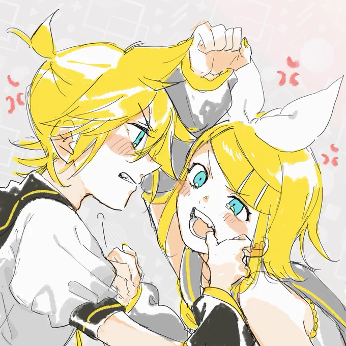喧嘩みねがすきです、というらくがきです 