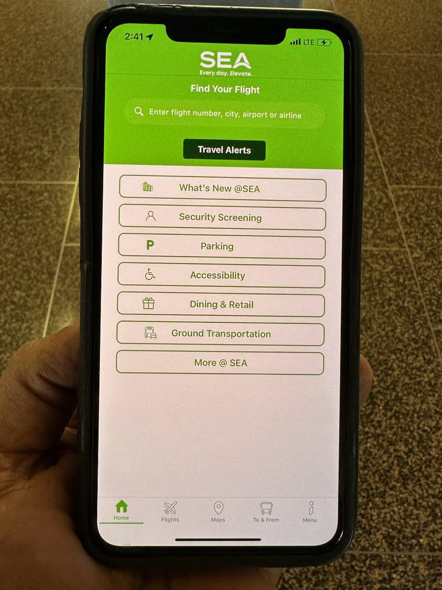 60carguy's tweet image. Fly out of SEA? use one of our many services to make your travel experience more enjoyable. Use our App to to navigate throughout the airport or to sign up for SEA Spot Saver, dine in one of our many restaurants, save time with our new parking system. #flysea, #portofseattle,