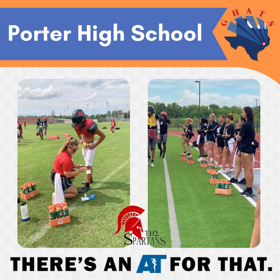 GHATSdotORG's tweet photo. (1/2) There's an AT for giving someone another chance at life: Porter High School. #NATM2023 #TheresAnATForThat #AT4ALL #AT4Me @NATA1950 @SWATAD6 @tsata_team @TexasSSAT https://t.co/f5h1fh3n2t