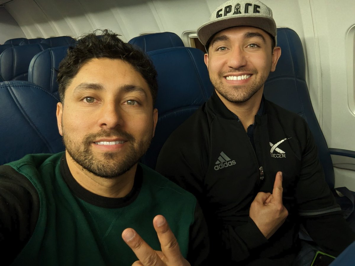 SpaceUnitedFC's tweet photo. See you soon #LosAngeles @LAyurisnight @YurisNight!

Club founders and #SpaceBros are headed to #LA to rep #SpaceUnited!

⚽ 🚀 | #GoalforLaunch https://t.co/duDNYSyQ2N