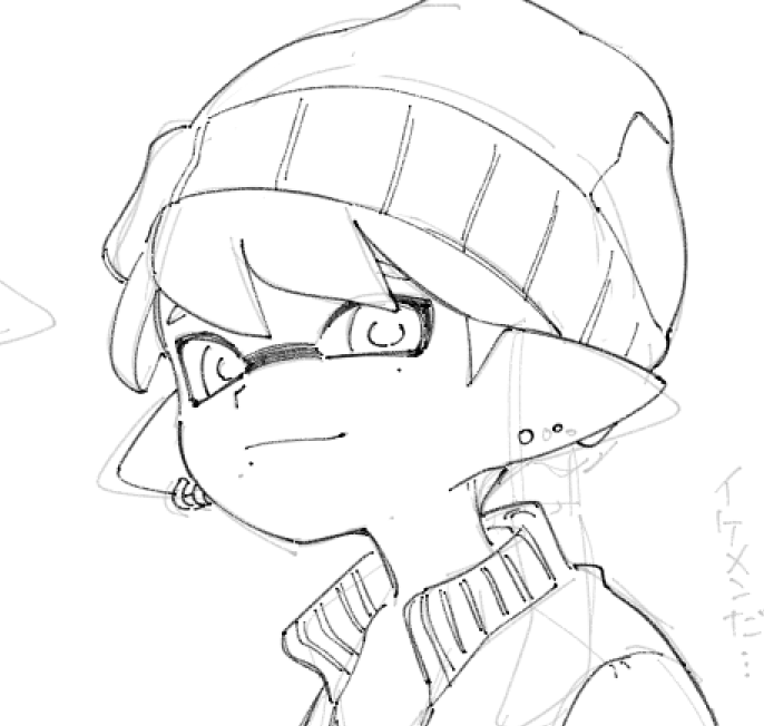 落書きとか途中までのやつとか…ハァン 