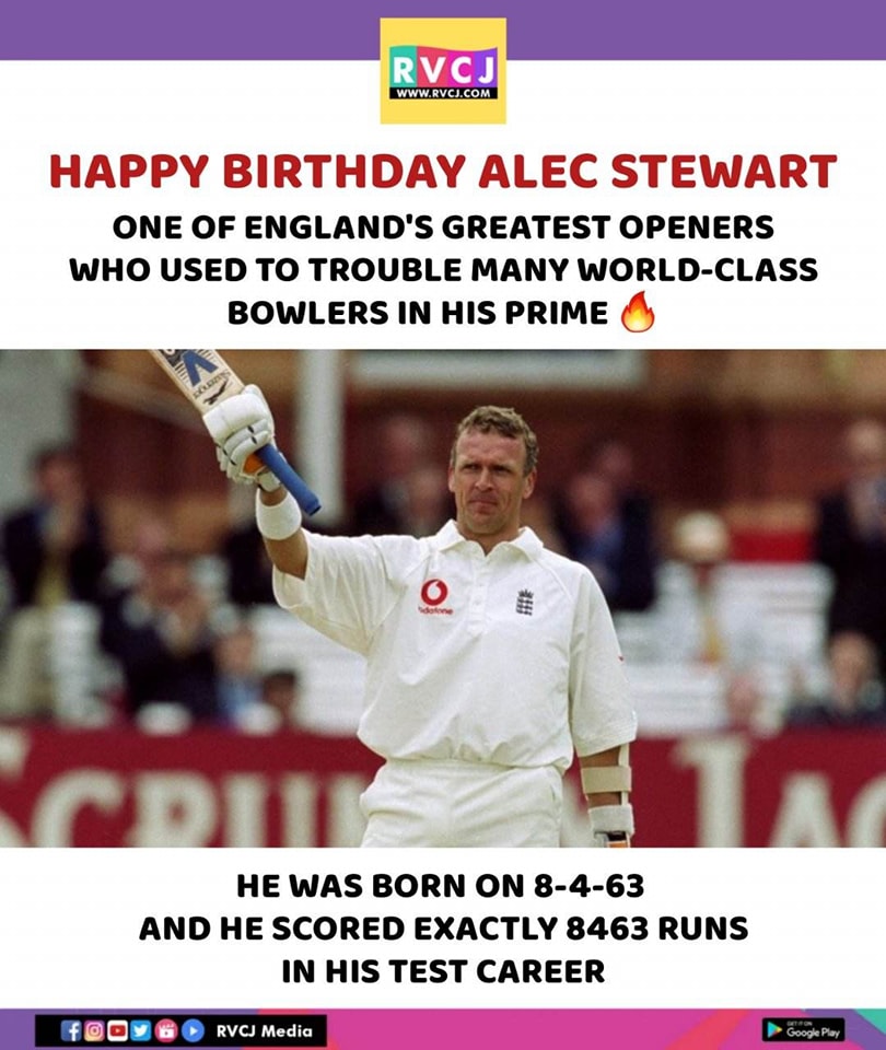 Happy Birthday Alec Stewart!.. 