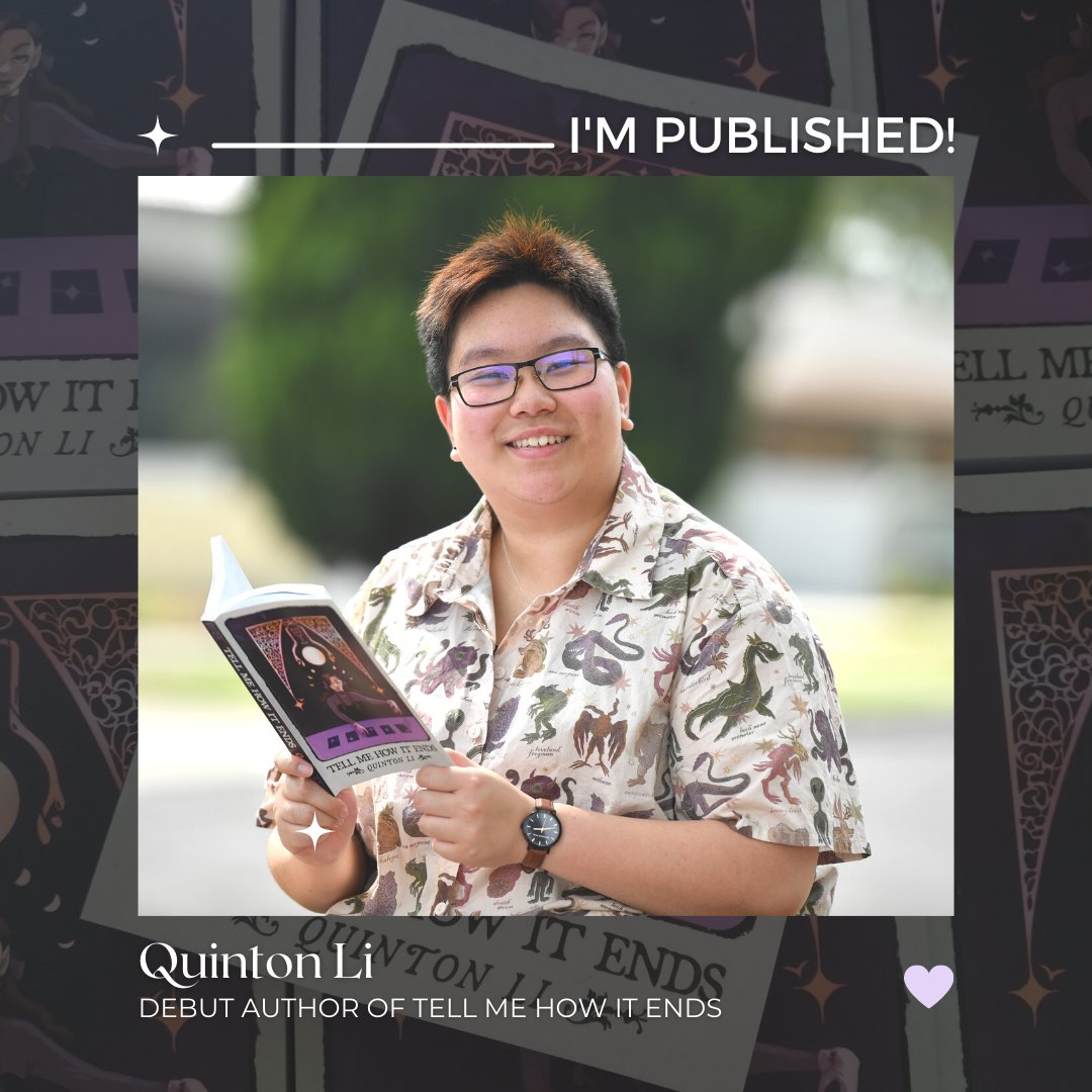 itsquinnli's tweet photo. I can confidently say: I'm a published author!
I'm so grateful for everyone's support and everything that has happened so far. Thank you thank you thank you
If you ever have questions about publishing or deciding trad vs indie, my dms are open for you https://t.co/E8xVyVeDuX