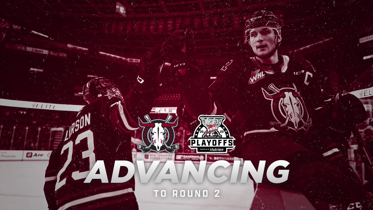 TheWHL's tweet image. The @Rebelshockey are headed to the Second Round of the 2023 #WHLPlayoffs presented by @NutrienLTD!

#FeedingTheFuture