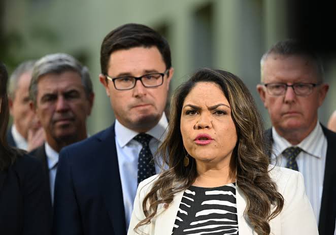 Jacinta Price is ashamed of being an Indigenous woman. She desperately wants to be “white”, which is why she’s aligned herself with the toxic, hate-filled LNP &amp; continually disrespects elders. Price is also on Murdoch’s payroll. Disgusting sellout.🤮
#VoteYes #VoiceToParliament