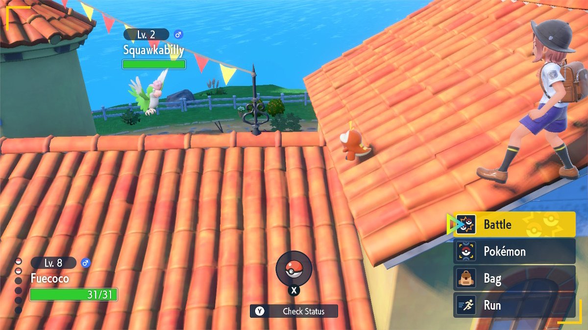 thestrugglebug's tweet photo. Got the ver. 1.0.0 shiny rooftop Squawkabilly today on stream in Pokémon Violet at 2050 seen! Want to give a huge thanks to @Sibuna_Switch for the information and @Tales_of_Taylor for the hunt inspiration (first creator I saw do it). I really needed a weird and fun hunt! https://t.co/Ac5arW7YX1