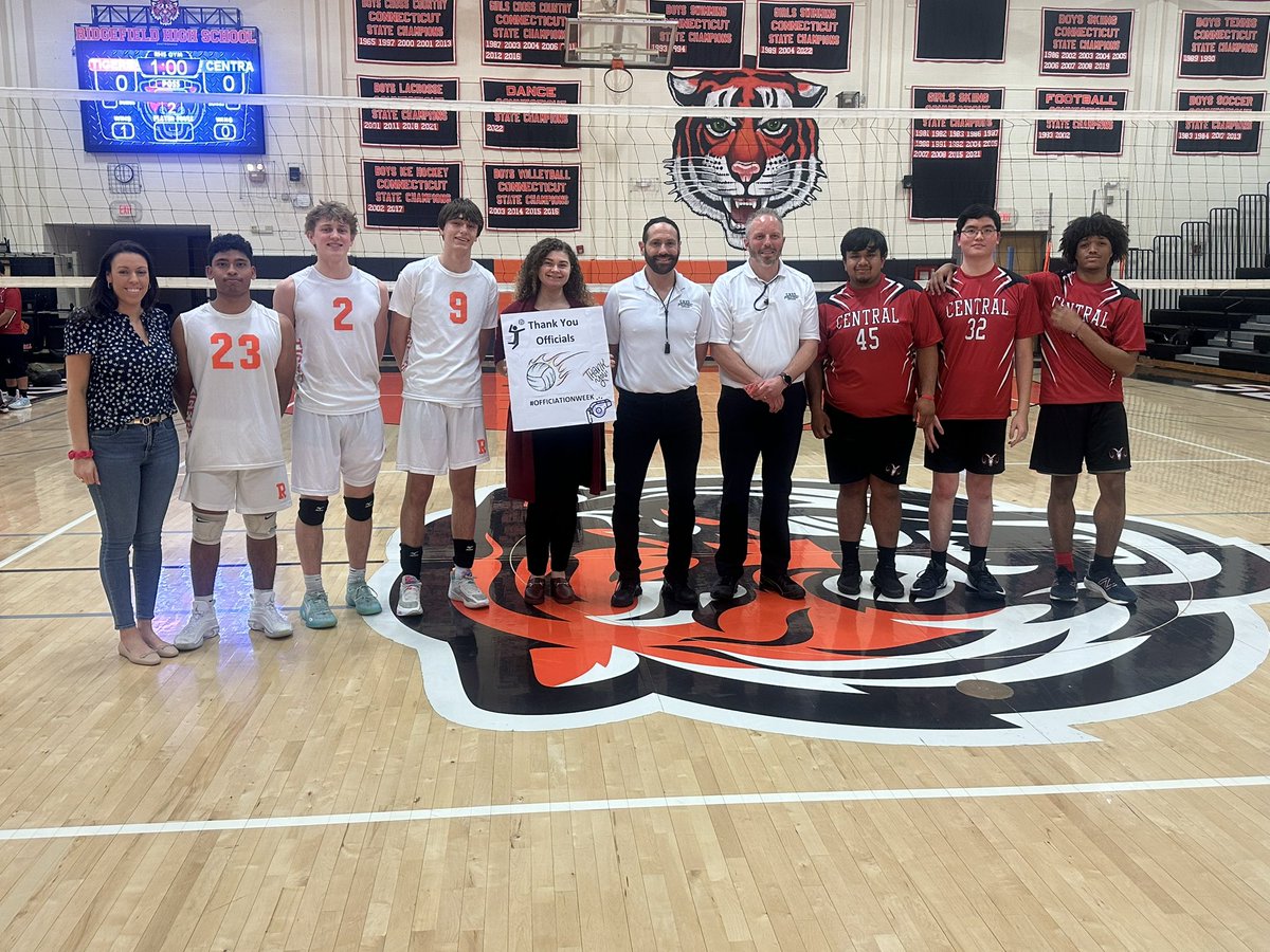 It’s officials week! Thank you to all the officials who make it possible for us to play this game!! <a href="/fciac/">FCIAC</a> <a href="/ciacsports/">CIAC Sports</a>