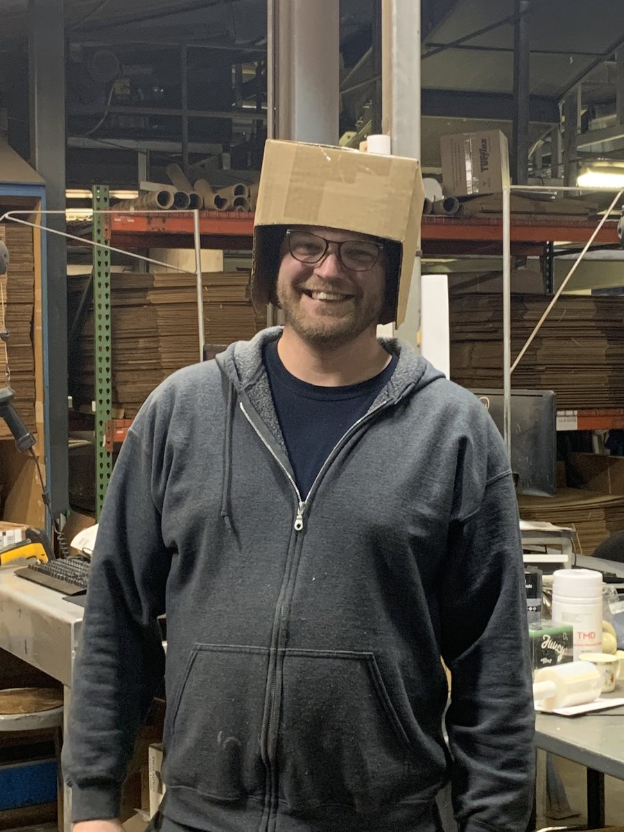 Sometimes we need a little extra protection at work! Safety first!!! @MichaelLeff5 <a href="/OakTraining/">Oak Training</a>
