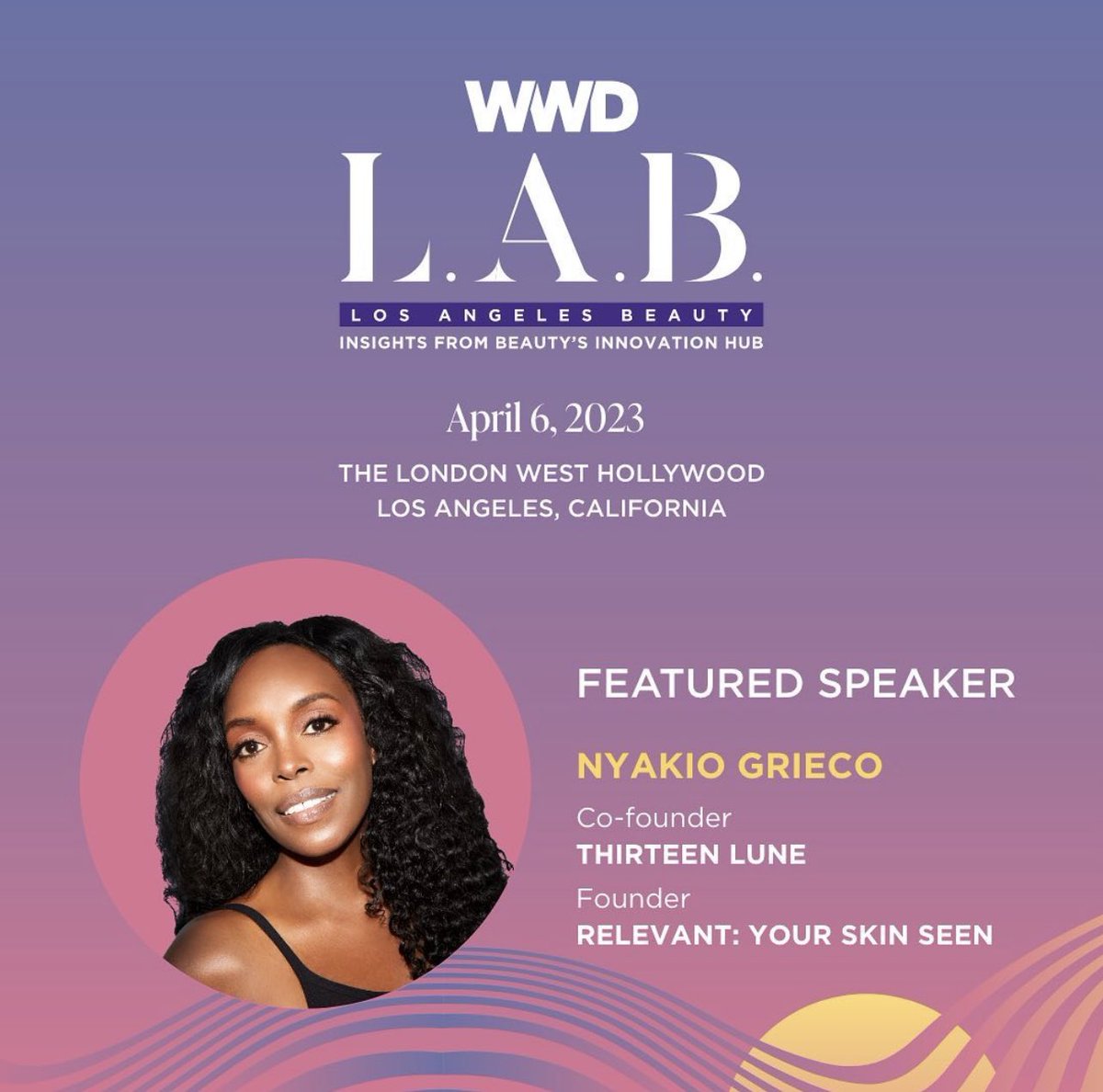 BeautyTechVent1's tweet photo. The iconic Co-founders of @thirteenlune, inspiring all of us at the @wwd summit in Los Angeles. Thank you @nyakiogrieco and Patrick Herning. #newretail #inclusive https://t.co/TON8bAjOyl