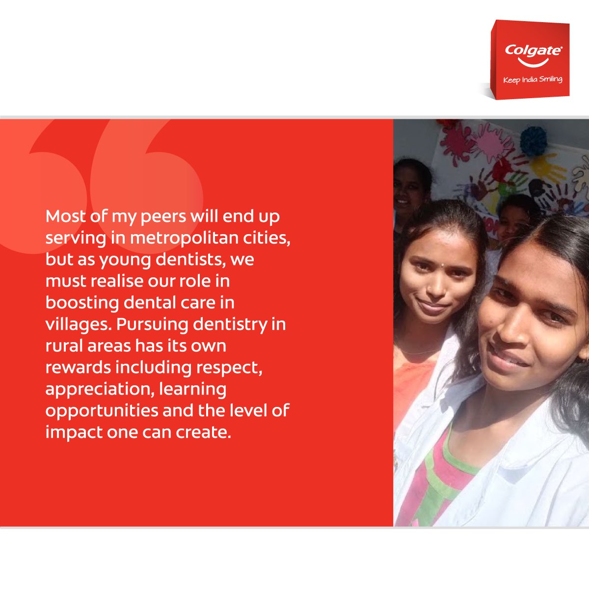 shikshadaan's tweet photo. With the seamless association between @ColgateIndia and @shikshadaan, we hope that these young changemakers help in revising the model of oral care to ensure that the rural patients get due care within time. #KeepIndiaSmiling #Scholarship #SocialImpact #CSR #Dentist https://t.co/ZTnXWgSCaN