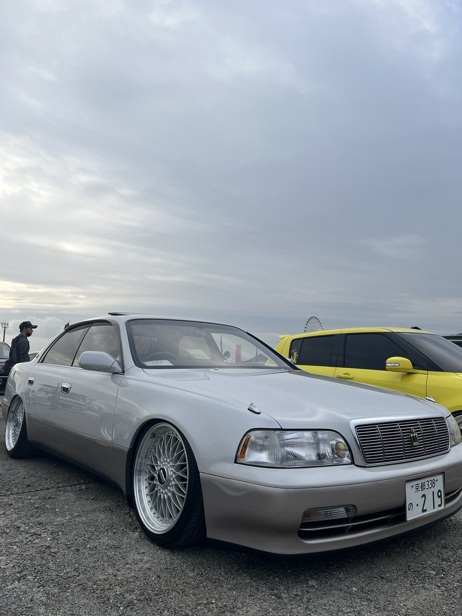 rn0219rn's tweet image. 姫路走ろ思ったらトラブル🤦🏻🤦🏻🤷‍♂️
当時もんばっか集まった笑
#ucf20 #KZH106W #jzs149 #改造車