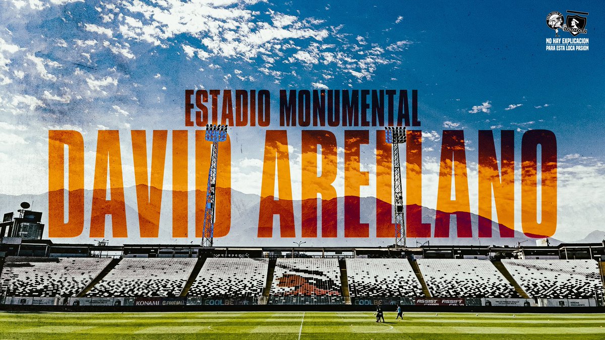 De portada 🤍🖤 
 #EstadioMonumental #ColoColo