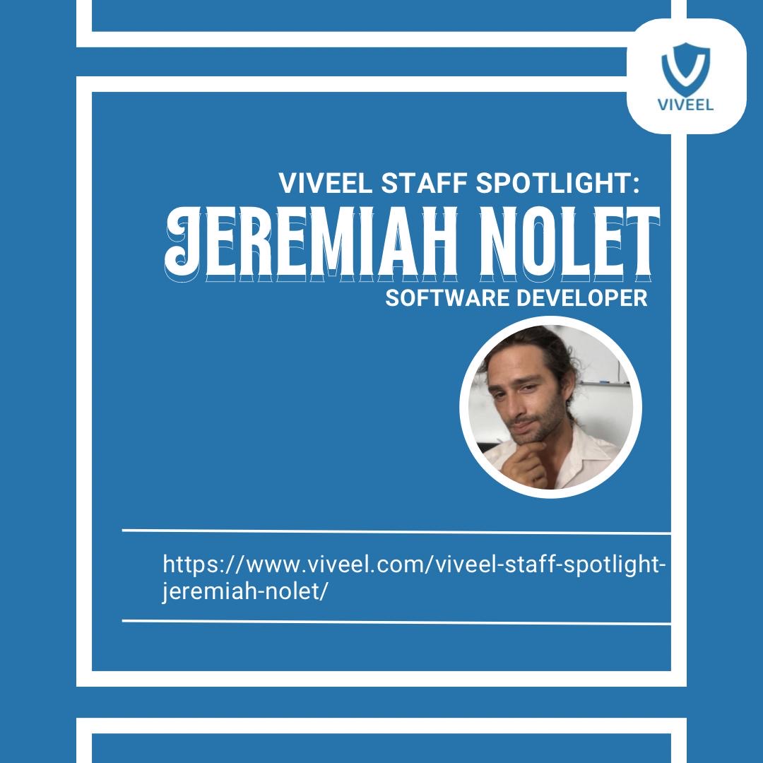 Congratulations Jeremiah Nolet on being featured in the Viveel staff spotlight! Your hard work and dedication to the team is truly inspired #staffspotlight #Viveel #smartcontract
eu1.hubs.ly/H03qb340