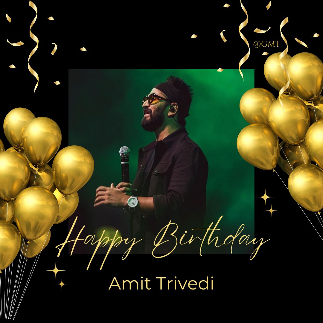 A very happy birthday to you @ItsAmitTrivedi. May your songs continue to bring joy and inspiration to music lovers across the world. 
#amittrivedi #amittrivedimusic #amittrivedilive #globalmusictimes #happybirthdayamittrivedi