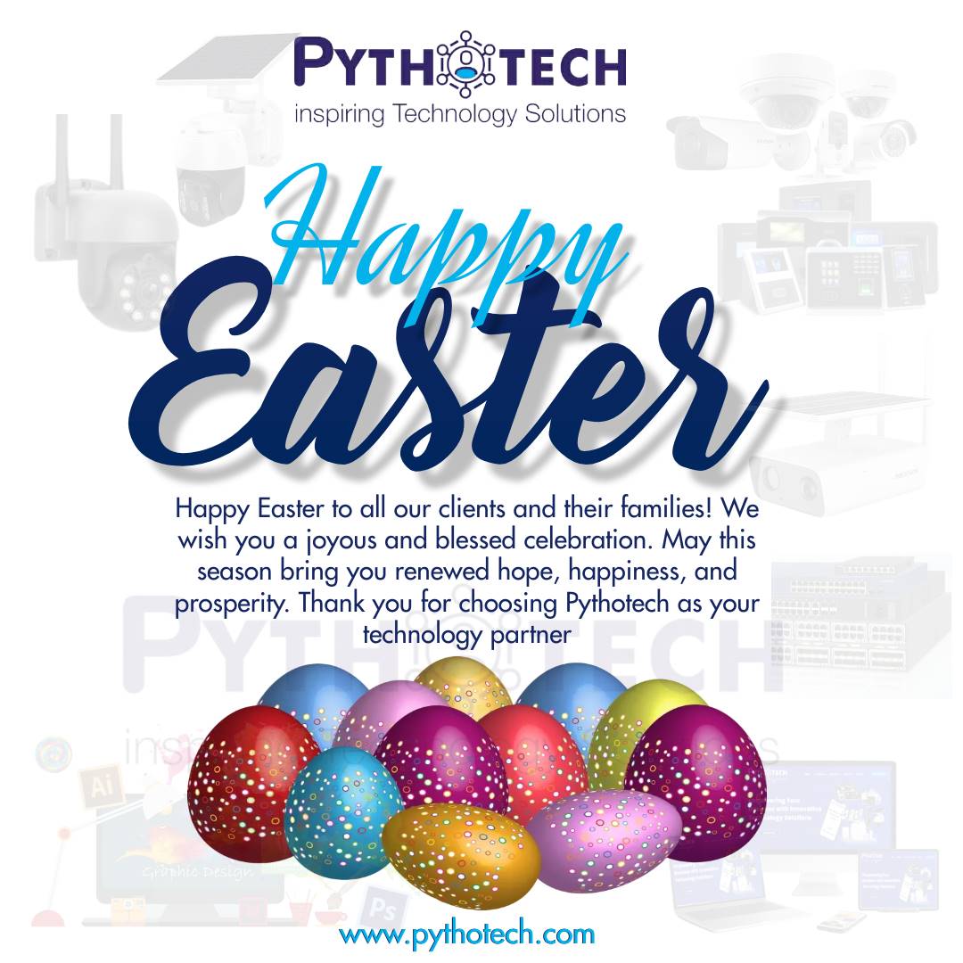 pytho_tech's tweet photo. Happy Easter from the PythoTech family! May your celebrations be filled with joy, hope, and new beginnings. Let's continue to work together towards a brighter future! #Easter2023 #PythoTech https://t.co/lI8D5CXGFP